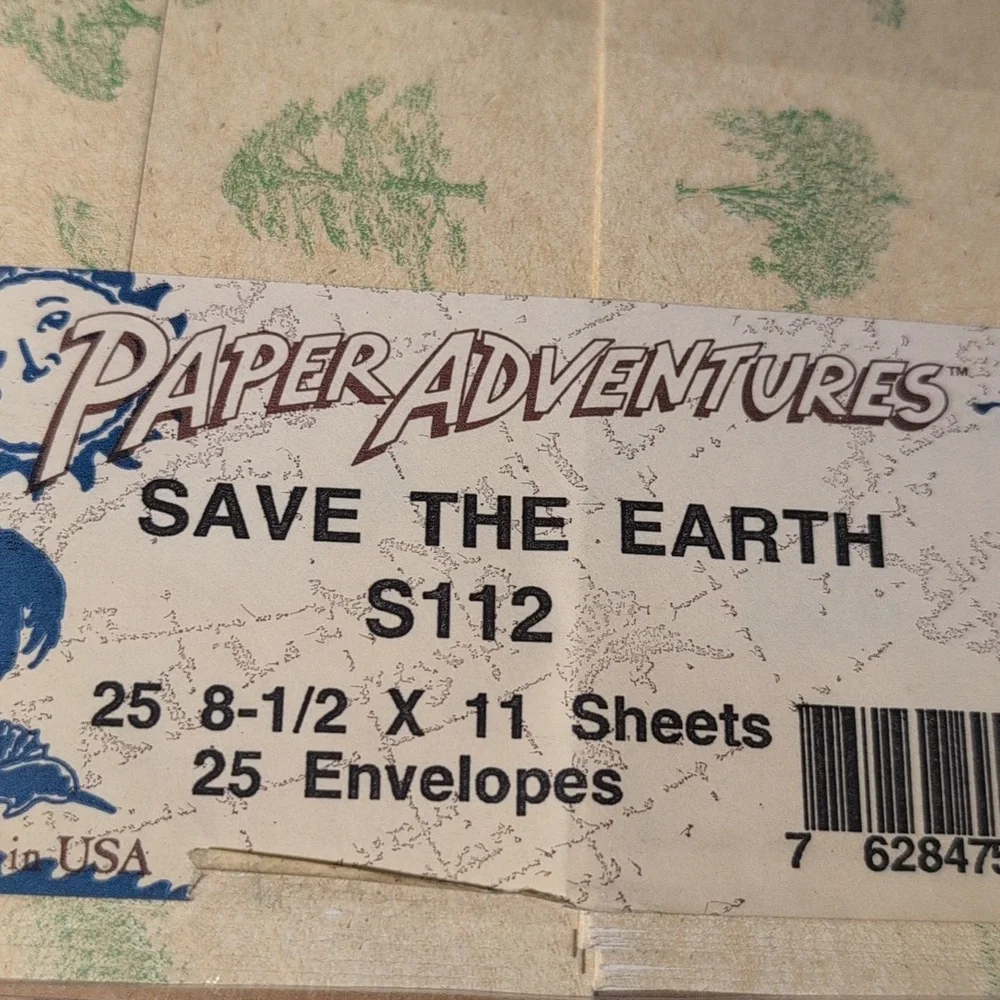 Vintage Computer Printer Paper Paper Aventures‎ desktop Nature USA